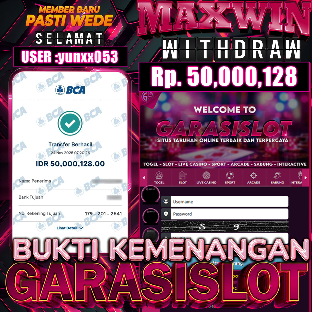 GARASISLOT Bukti kemenangan Santa's Great Gifts