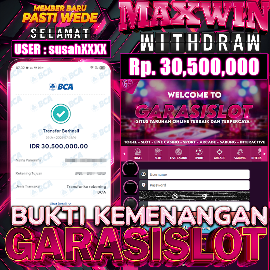 GARASISLOT Bukti Kemenangan Gates of Olympus 1000