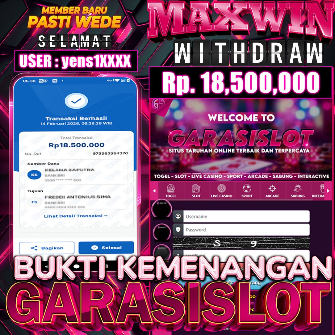 GARASISLOT Bukti Kemenangan Gates of Olympus