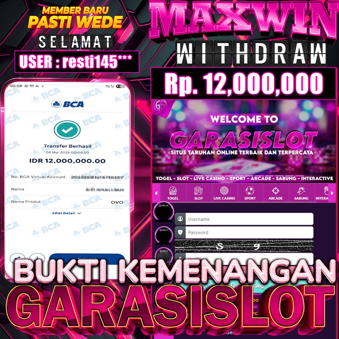 GARASISLOT Bukti Kemenangan Fortune of Olympus